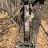 Close up of treestand silencing kit