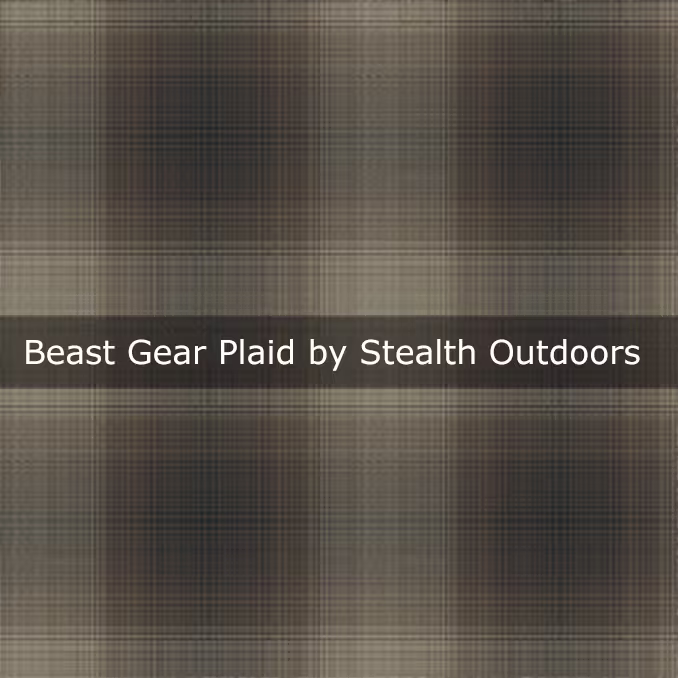 Beast Gear Plaid camo by Stealth Outdoors
