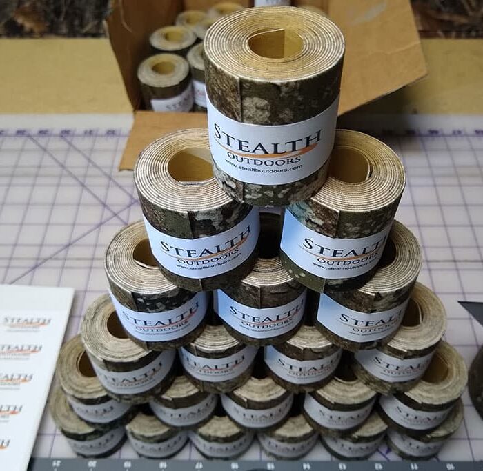 Stealth Strips® rolls stacked