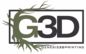 Genesis 3D Printing logo