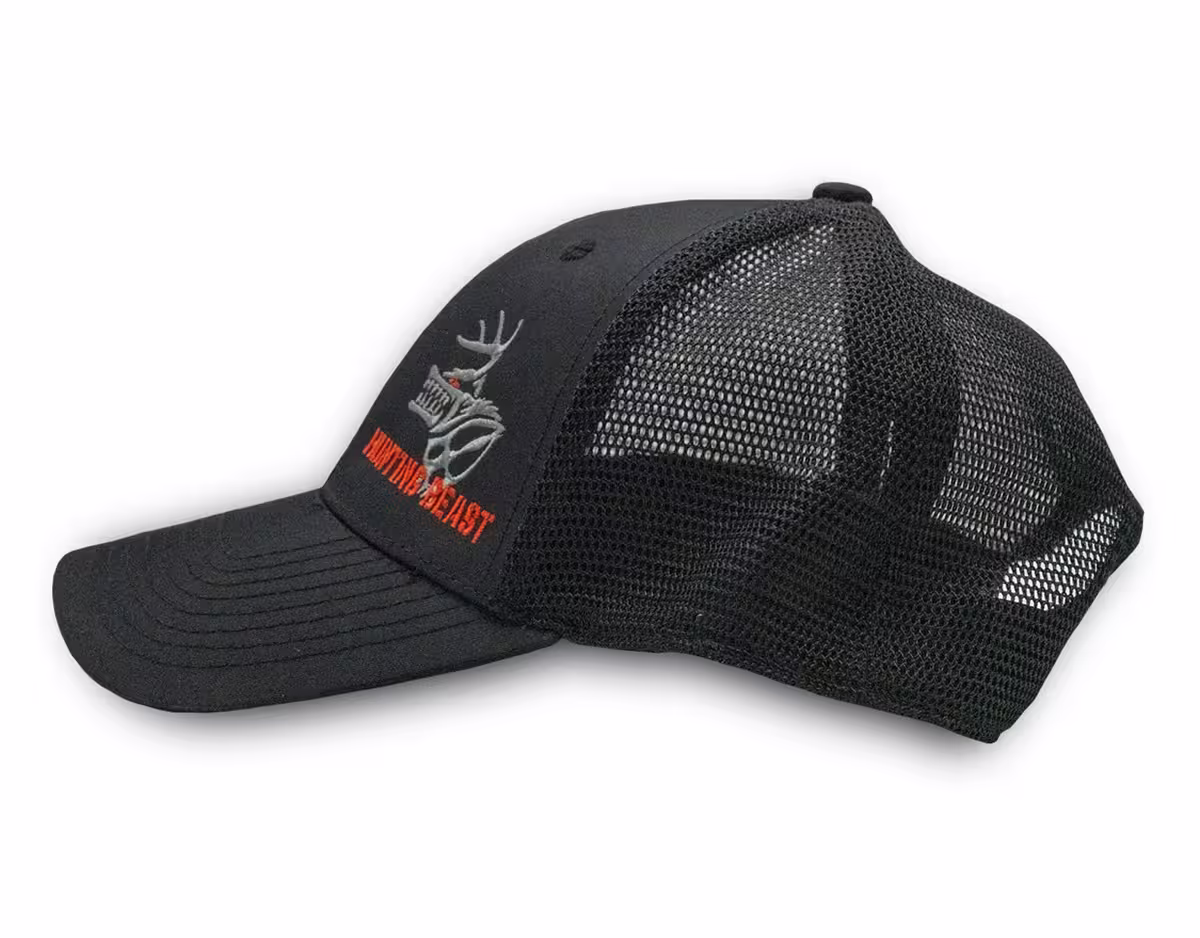 Hunting Beast logo hat black side