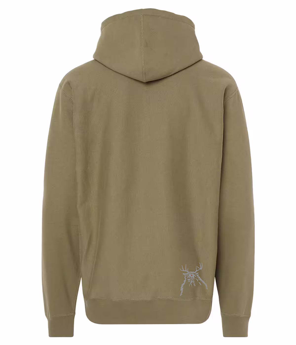 Church Hoodie™ olive back