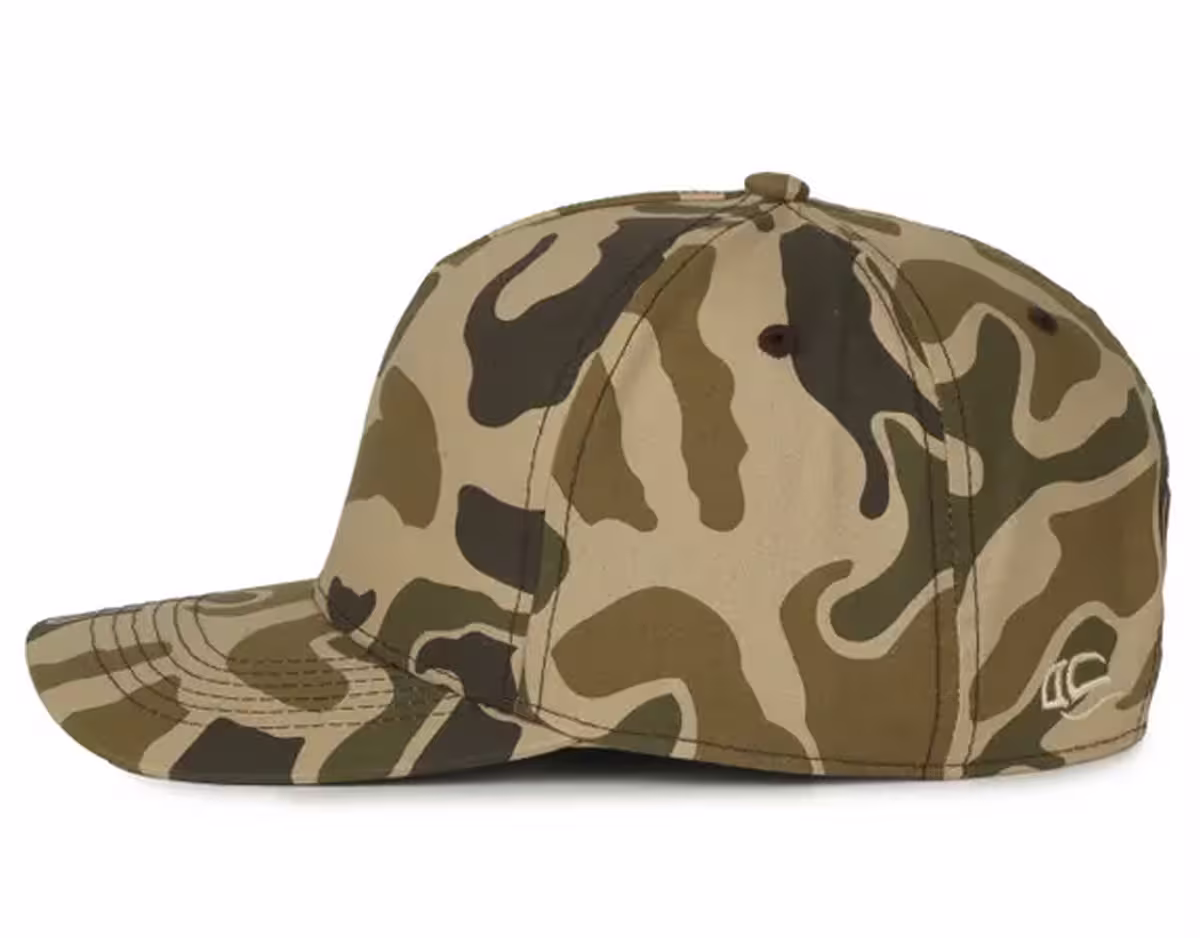 Hunting Beast Vintage Marsh camo ball hat side 2