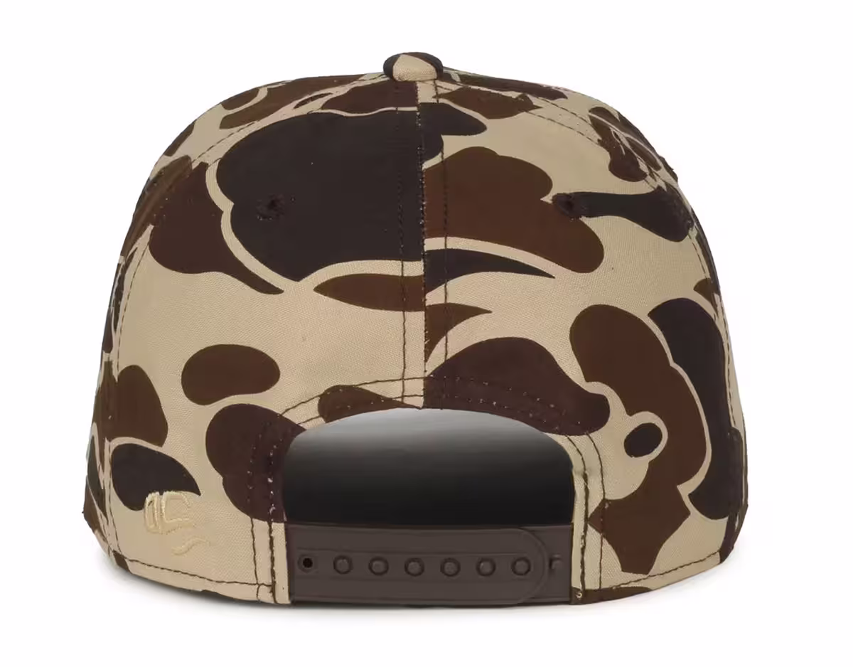 Hunting Beast Waterfowl camo hat back