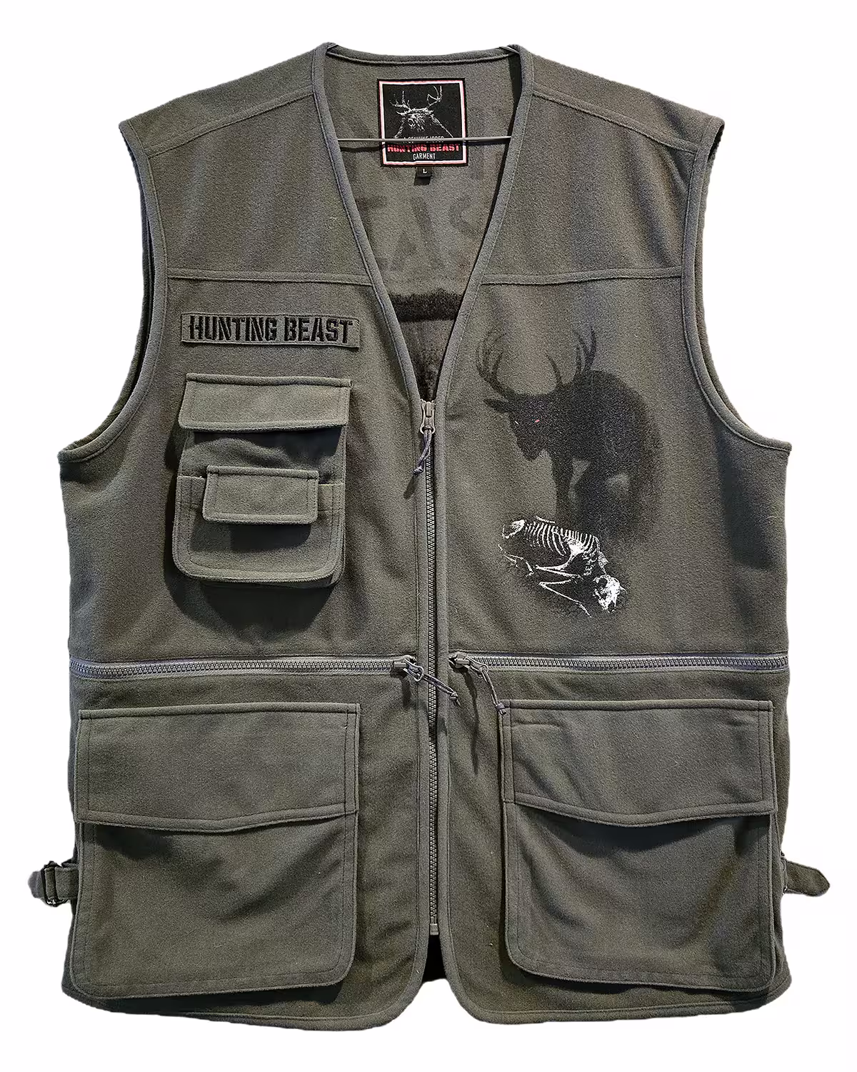 Hunting Beast Tactical Vest in Army Green