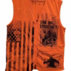 Hunting Beast Tactical Vest in Safety Orange inside front