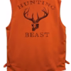 Hunting Beast Tactical Vest in Safety Orange back